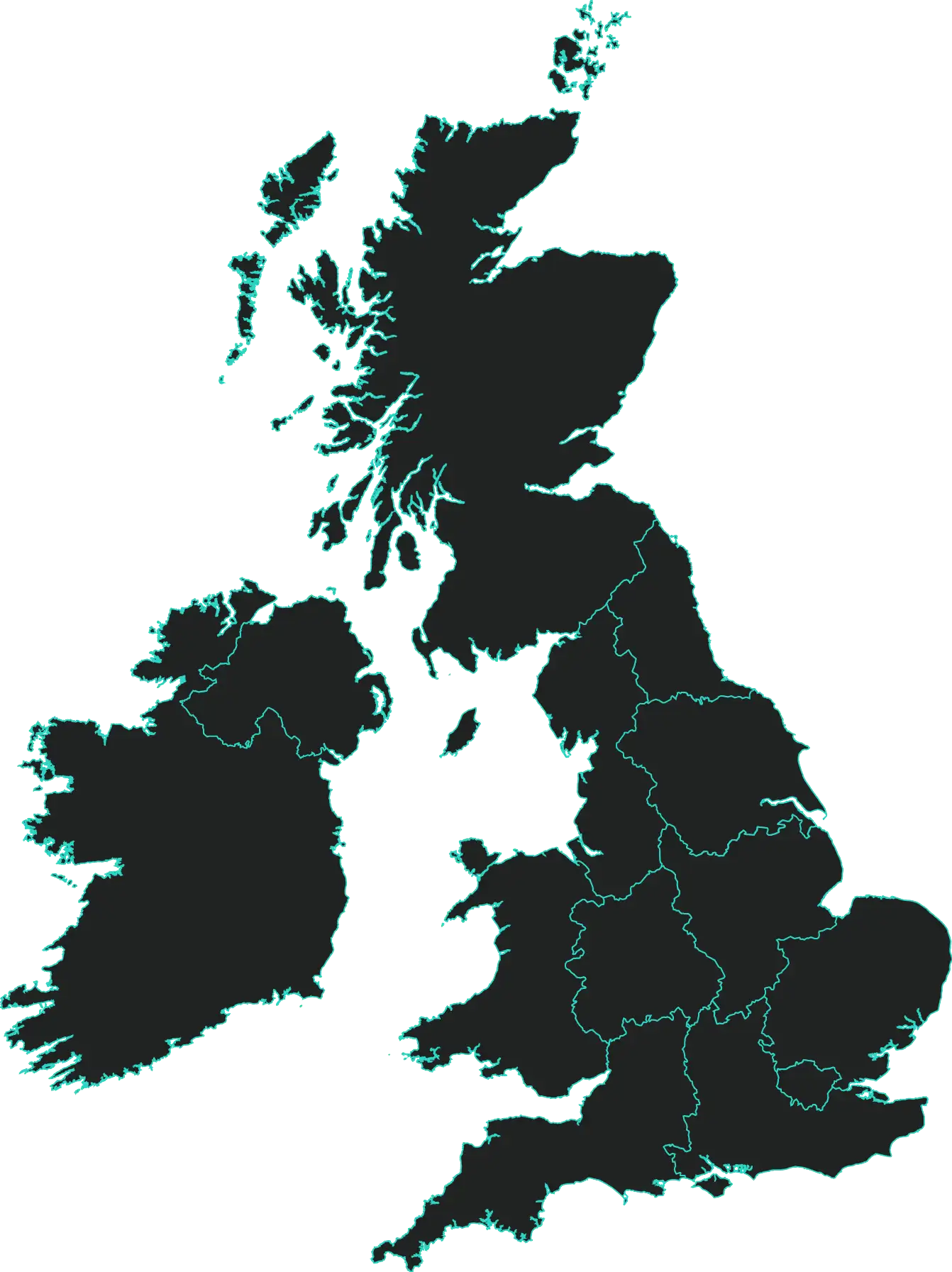 Map of the UK