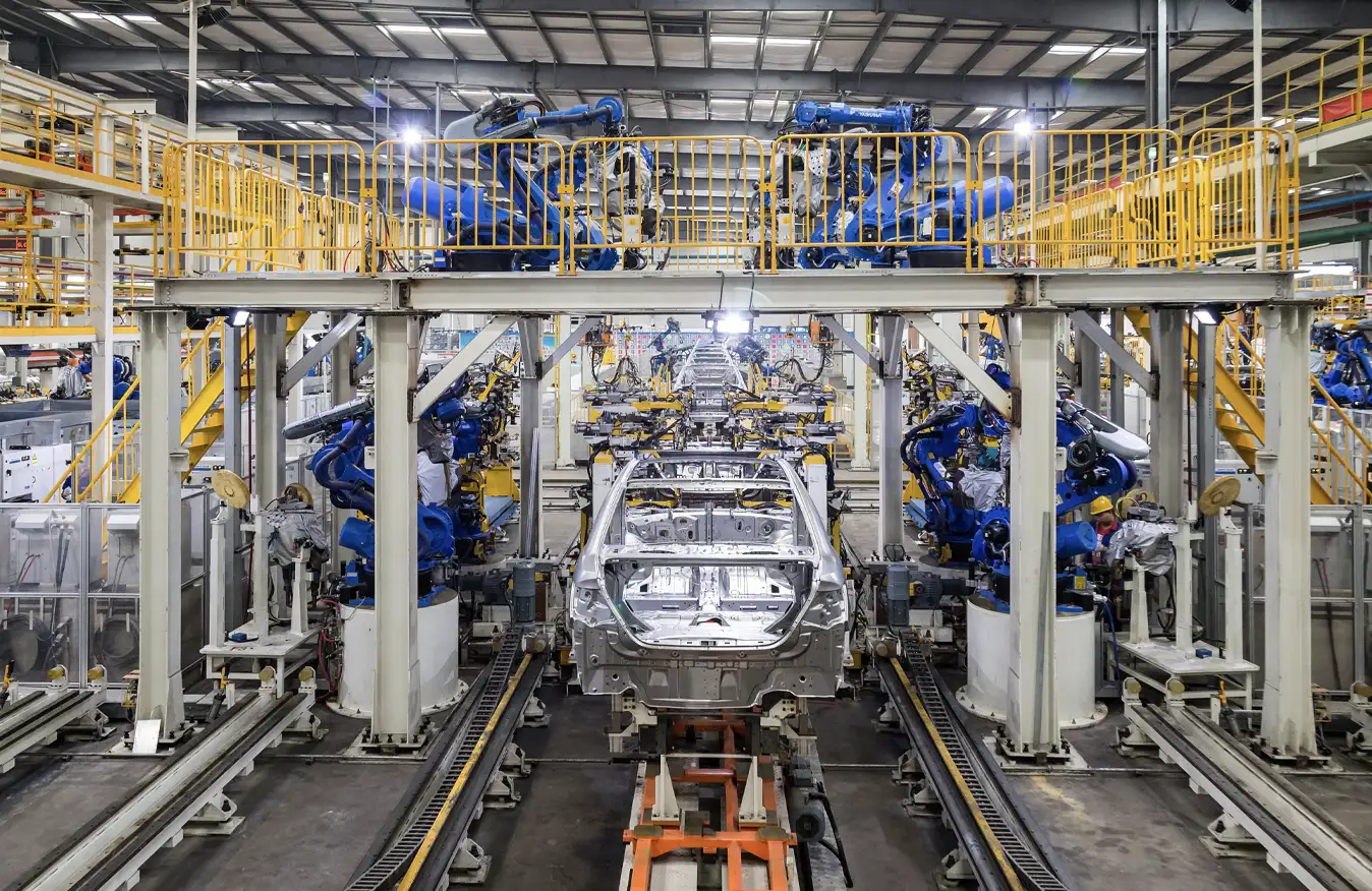Car production factory