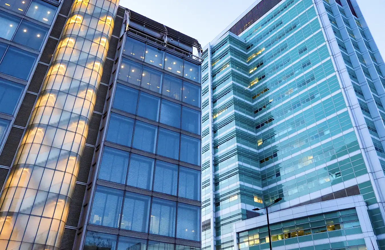Modern architecture office building